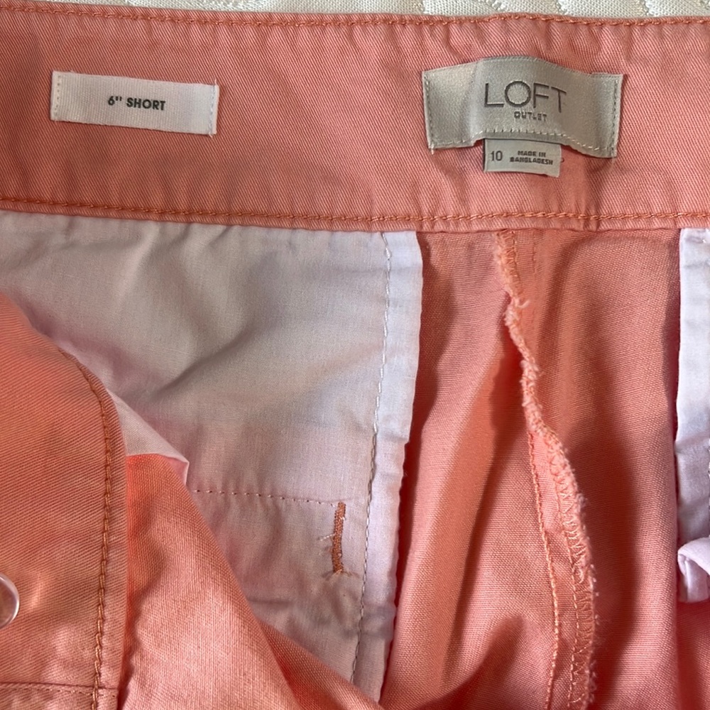Loft 6” Shorts NWOT - Picture 3 of 4